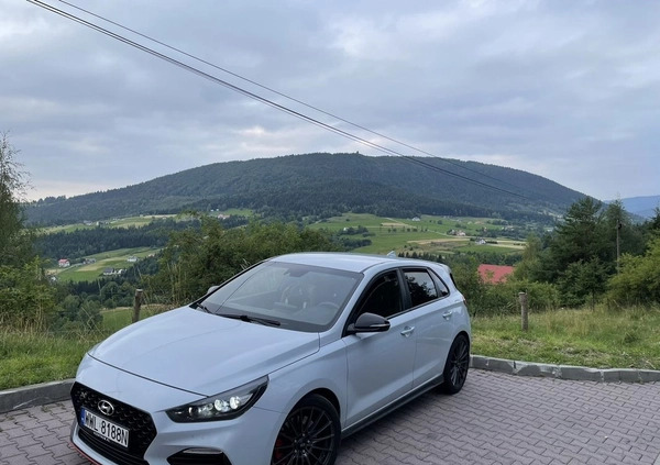 Hyundai i30 N cena 86000 przebieg: 47000, rok produkcji 2018 z Ząbki małe 137